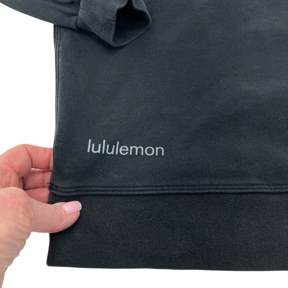 Lululemon Crew Sweatshirt 6/8 Black